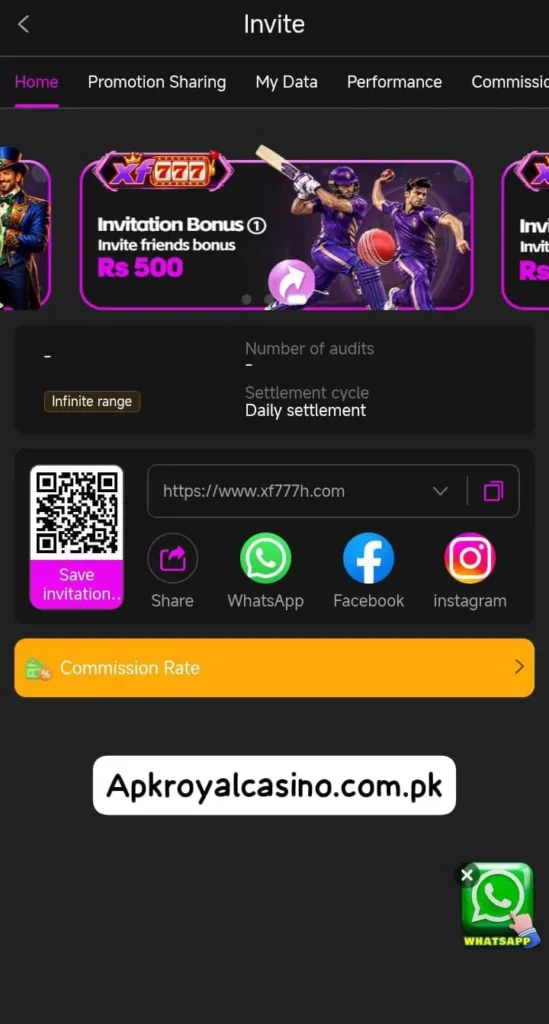 XF777 game app invite and earn money